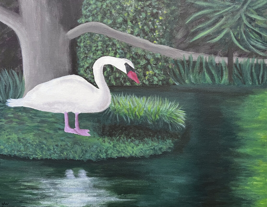 Sammy the Swan by Victoria R Wolf 6-5-23